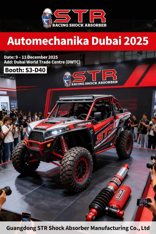 STR shock absorbers make their debut at the 2026 Dubai Auto Show ...