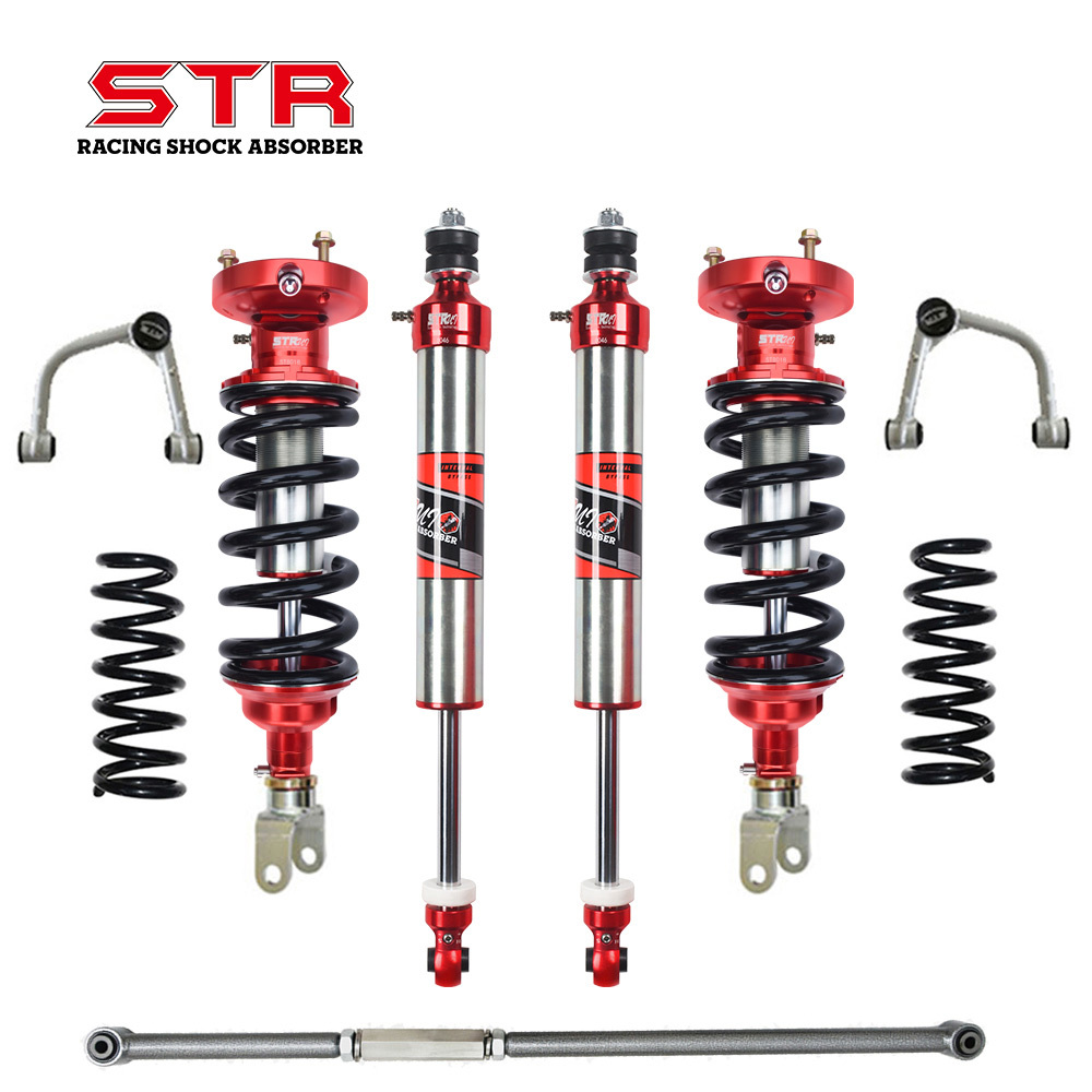 Adjustable Nitrogen Gas Coilover Shock with 2 Inch Lift