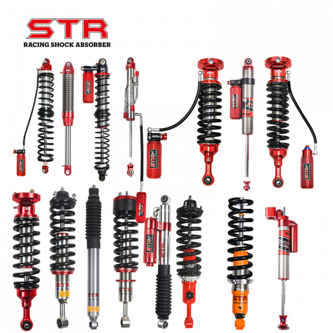 R Shocks OFF ROAD Suspension Shock 4x4 Piggyback 8 Inch - 18 Inch Shocks
